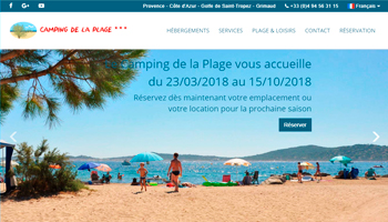 Camping de la plage